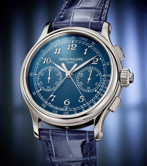 patek philippe 5370p-001|Patek Philippe blue face price.